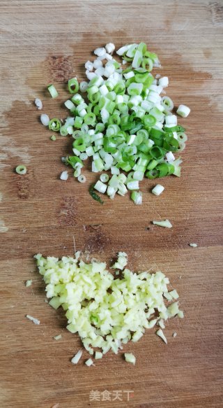 豆角鸡蛋素馅饺子的做法步骤：7