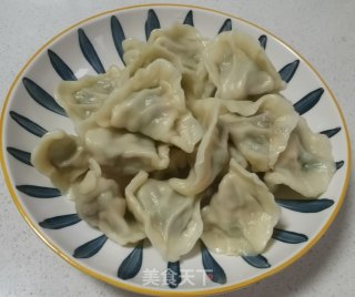 豆角鸡蛋素馅饺子的做法步骤：19