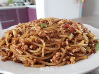 蚂蚁上树(肉末炒红薯粉条)的做法步骤：6