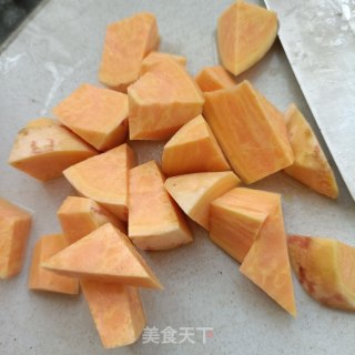 红薯饭的做法步骤：3