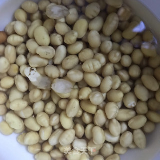 山药黄豆米糊的做法步骤：2