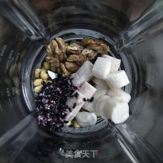 山药黄豆米糊的做法步骤：5