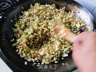 莲花菜包子的做法步骤：11
