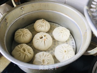 莲花菜包子的做法步骤：13