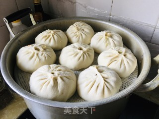 莲花菜包子的做法步骤：14