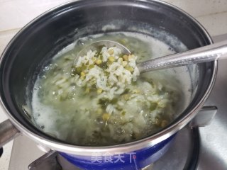 海带绿豆粥的做法步骤：7