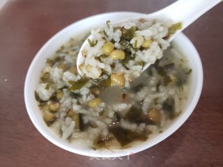 海带绿豆粥的做法步骤：9