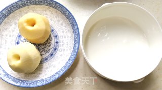 苹果酸奶奶昔的做法步骤：1