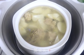 清香软糯的腔骨芋头汤的做法步骤：8