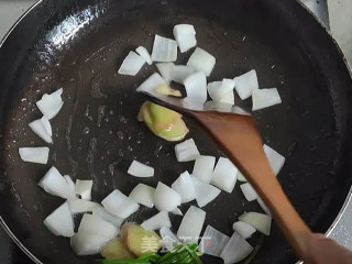 咖喱鸡肉彩色酥饼的做法步骤：6