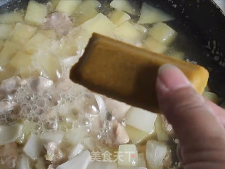 咖喱鸡肉彩色酥饼的做法步骤：9