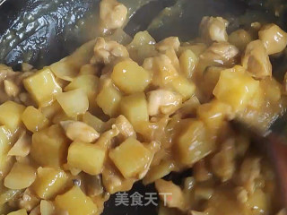 咖喱鸡肉彩色酥饼的做法步骤：10