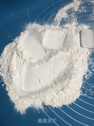 雪媚娘的做法步骤：2
