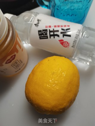 蜂蜜柠檬冷泡茶的做法步骤：1