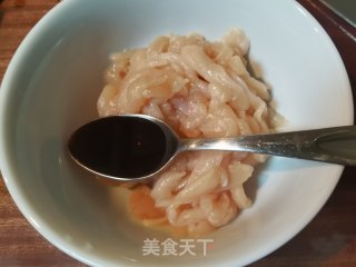 尖椒鸡丝的做法步骤：5