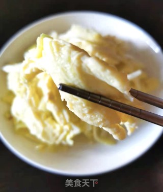 韭黄滑蛋的做法步骤：12