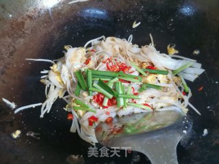 蛋炒粉的做法步骤：8