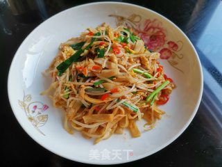 蛋炒粉的做法步骤：10