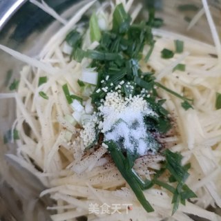 “鸡蛋”烤土豆鸟巢蛋的做法步骤：6