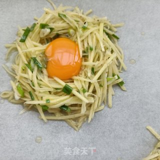 “鸡蛋”烤土豆鸟巢蛋的做法步骤：10