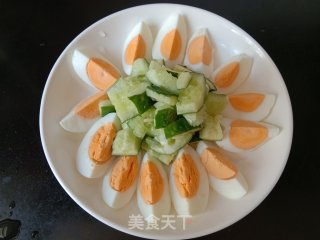 黄瓜拌鸡蛋的做法步骤：6