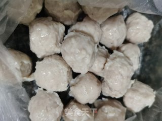 Q弹肉丸的做法步骤：8