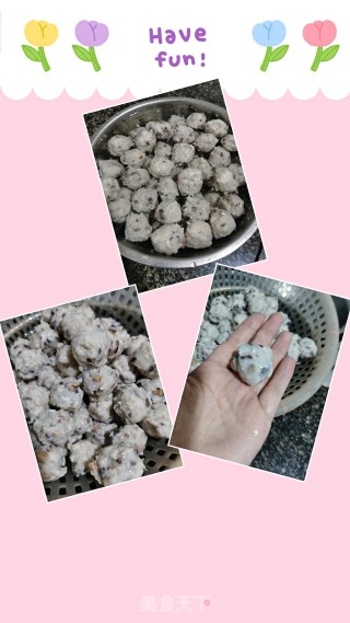 Q弹肉丸的做法步骤：9