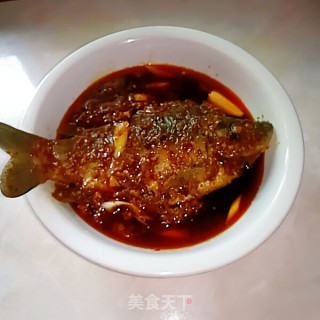 香辣鲫鱼的做法步骤：10