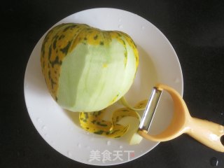 香瓜盅果盘的做法步骤：2