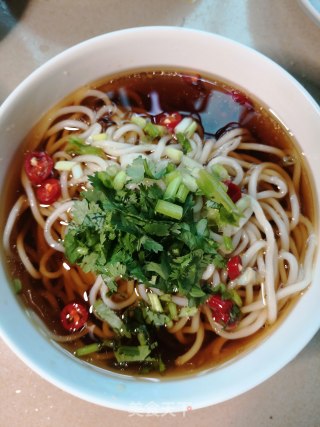 阳春面的做法步骤：17