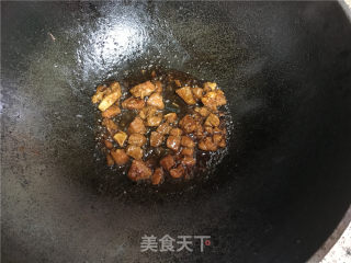 芒果牛肉粒的做法步骤：3