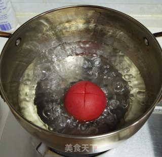 番茄鸡蛋蒸包的做法步骤：2