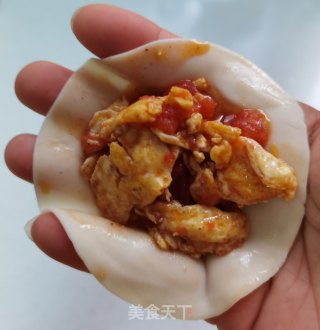 番茄鸡蛋蒸包的做法步骤：10