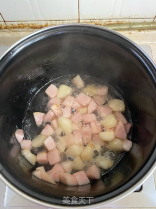 蜜桃千层蛋糕的做法步骤：3