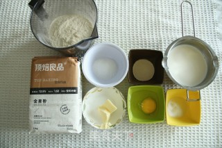 一发低脂全麦汉堡胚的做法步骤：1