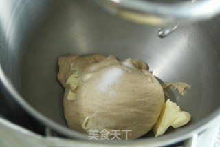 一发低脂全麦汉堡胚的做法步骤：3