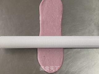 紫薯蔓越莓牛牛吐司的做法步骤：10