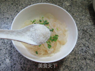 石花菜拌海蜇丝的做法步骤：4