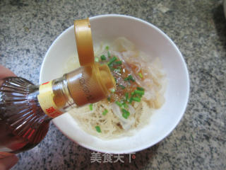 石花菜拌海蜇丝的做法步骤：7