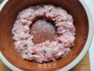 鸡蛋肉饼羹的做法步骤：6