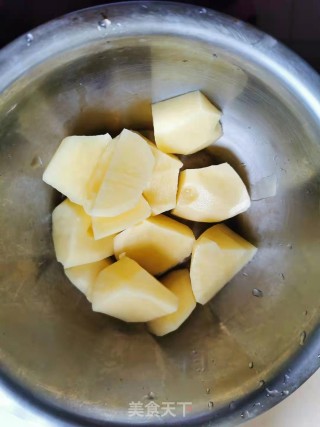 排骨炖豆角的做法步骤：4