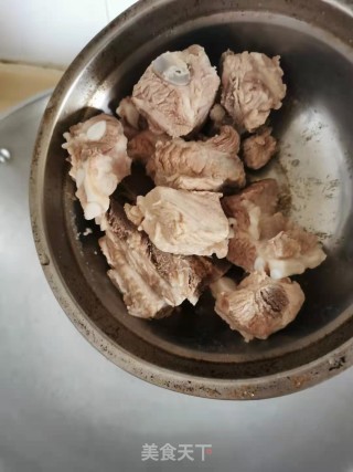 排骨炖豆角的做法步骤：5