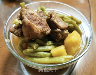 排骨炖豆角的做法步骤：8