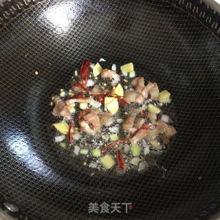 杏鲍菇炒肉的做法步骤：3