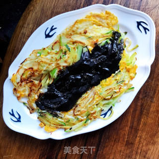 黄瓜洋葱鸡蛋饼的做法步骤：11