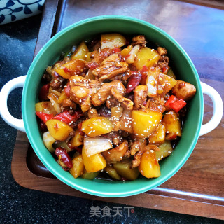 鸡腿红萝卜炖土豆的做法步骤：17