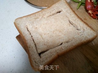 三明治的做法步骤：4