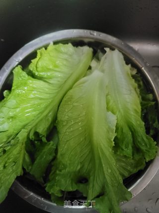 蒜香蚝油生菜的做法步骤：1
