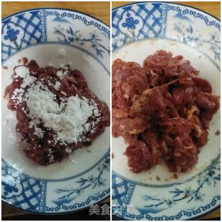 香芹洋葱炒羊肉的做法步骤：4