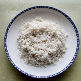 南瓜糯米蒸红枣的做法步骤：6